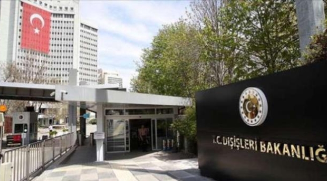 Dışişleri Bakanlığı'ndan Kuzey Kıbrıs'ta gerçekleşen cumhurbaşkanlığı seçimi hakkında açıklama