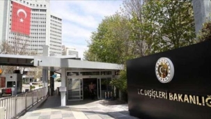 Dışişleri Bakanlığı'ndan Kuzey Kıbrıs'ta gerçekleşen cumhurbaşkanlığı seçimi hakkında açıklama