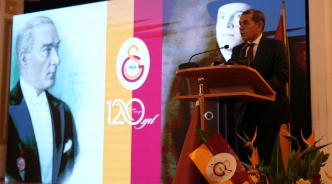 Galatasaray Spor Kulübü'nde 120. yıl kutlamaları yapıldı