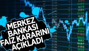 Merkez Bankası faiz kararını açıkladı