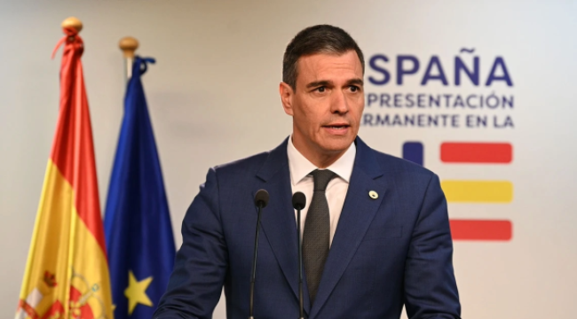 Sanchez: Gazze'de işlenen soykırımın baş aktörleri adalet önünde hesap vermeli