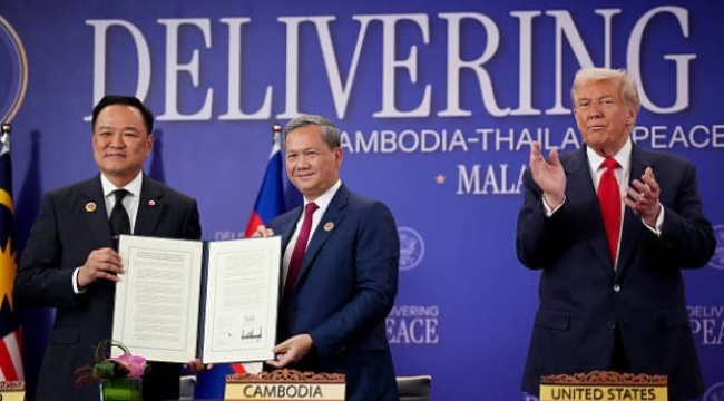 Tayland ile Kamboçya barış anlaşması imzaladı
