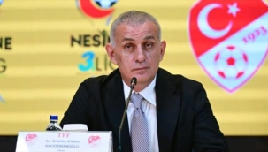 TFF Başkanı İbrahim Hacıosmanoğlu: "Aktif 152 hakemin bahis oynadığı tespit edilmiştir''