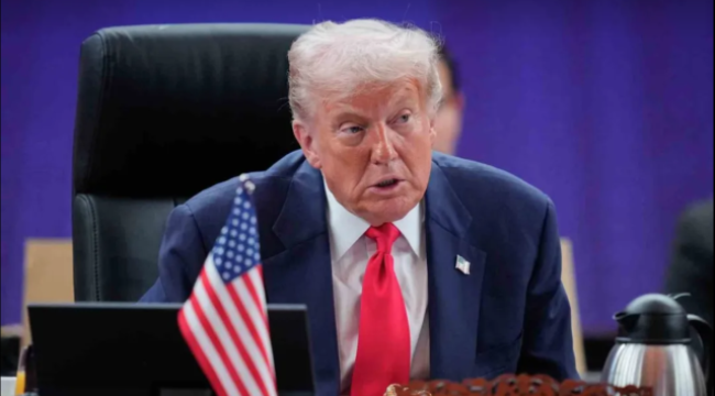 Trump: "Orta Doğu'daki barış çok güçlü ve kalıcı bir barış olacak"