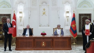 Türkiye ve Umman arasında 16 belge imzalandı