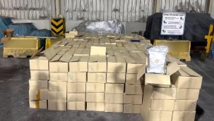 Derince Limanı'nda 1,5 tonun üzerinde uyuşturucu ele geçirildi