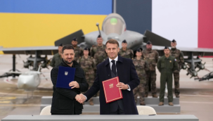 Fransa ve Ukrayna arasında 10 yıllık savunma ortaklığı