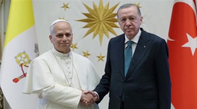 Papa 14. Leo'dan Türkiye, Erdoğan'dan 'Gazze' mesajı
