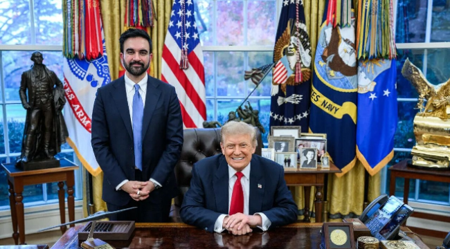 Trump-Mamdani görüşmesi Beyaz Saray'da gerçekleşti