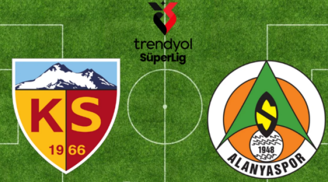 Alanyaspor, Kayserispor maçı hazırlıklarını tamamladı