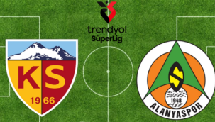 Alanyaspor, Kayserispor maçı hazırlıklarını tamamladı