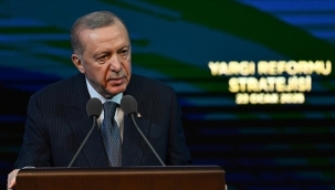 Erdoğan: Hem asli hem de idari yargı mahkemelerimiz davaları çok hızlı şekilde çözüme ulaştırıyor