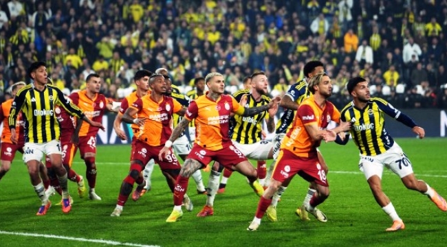 Fenerbahçe, derbide 90+5'te bulduğu golle Galatasaray ile 1-1 berabere kaldı. 