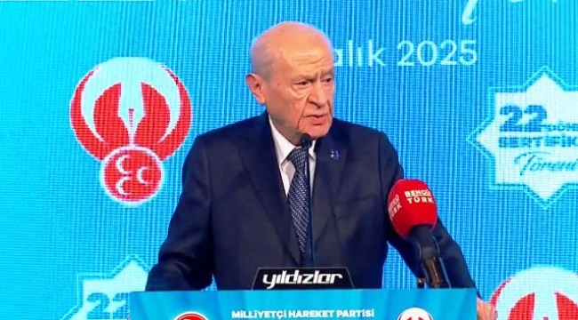 MHP Lideri Bahçeli: Fiili silahların yanında zihinsel silahların da terkedilmesi gerekiyor