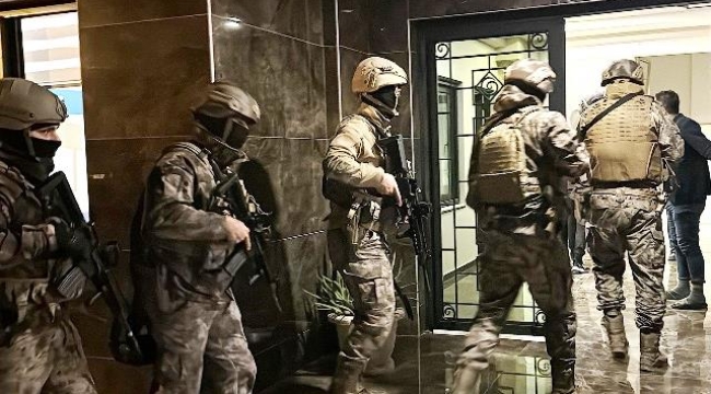 Antalya'da organize suç örgütüne operasyon: 12 tutuklama