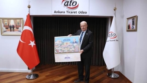 ATO BAŞKANI BARAN: ANKARA'YI TARİHİNİN DOKUSU VE YİNE TARİHİMİZDEN BİZE MİRAS KALAN MİNYATÜR SANATIYLA TANITMAYI AMAÇLADIK" 