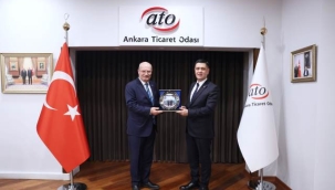 ATO BAŞKANI BARAN: "TİCARET HACMİMİZİ KISA SÜREDE 5 MİLYAR DOLARA ÇIKARMAYI HEDEFLİYORUZ"