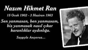 Şiirle Yaşayan Bir Hayat: Nâzım Hikmet (20 Kasım 1901 - 3 Haziran 1963)