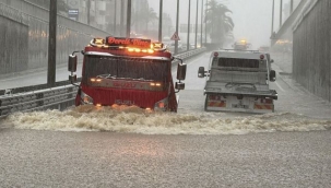 Alanya'da su baskını olan Dim Barajı'nın çevresindeki evler boşaltıldı
