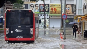 Antalya'da 'Sarı Kod' uyarısı: Rögarlar taştı, telef olmuş dana kıyıya vurdu