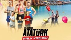 Atatürk'ün Alanya'ya Gelişinin Yıl Dönümünde Halk Koşusu Düzenleniyor