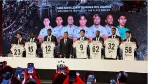 Beşiktaş yeni transferlerini tanıttı