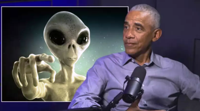 Eski ABD Başkanı Obama'dan uzaylı açıklaması: 'Gerçekler ama 51. Bölge'de tutulmuyorlar'