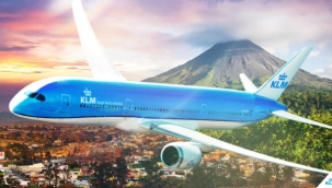 Hollanda hava yolu şirketi KLM, 1 Mart'tan itibaren İsrail'e uçuşlarını durduracağını açıkladı