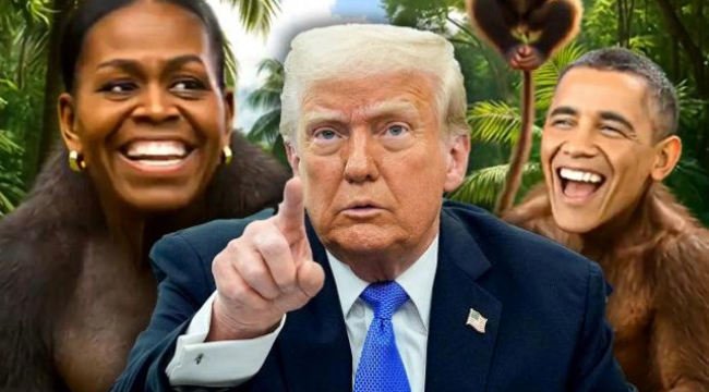 Trump'tan Obama çiftine yönelik paylaşıma ilişkin açıklama: 'Özür dilemiyorum'