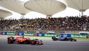 Formula 1'de sıradaki durak Çin