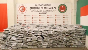 Kapıkule'de 1,4 ton uyuşturucu ele geçirildi