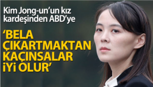 Kuzey Kore liderinin kız kardeşi Jong, ortak tatbikatları nedeniyle ABD ve Güney Kore'yi eleştirdi