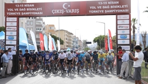 ALANYA'DA ÜNİLİG BİSİKLET ŞAMPİYONASI BAŞLADI