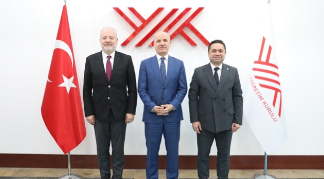 REKTÖR TÜRKDOĞAN, YÖK VE AFAD'DA ÖNEMLİ TEMASLARDA BULUNDU