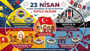 Spor kulüplerinden 23 Nisan mesajı: 'Küçük hanımlar, küçük beyler!'