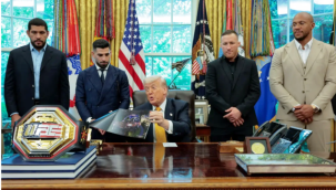 Trump, Beyaz Saray'da yapılması planlanan kafes dövüşünden bahsetti: 'Dünyanın en büyük şovu'