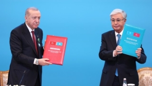 Türkiye ile Kazakistan arasında 13 anlaşma imzalandı