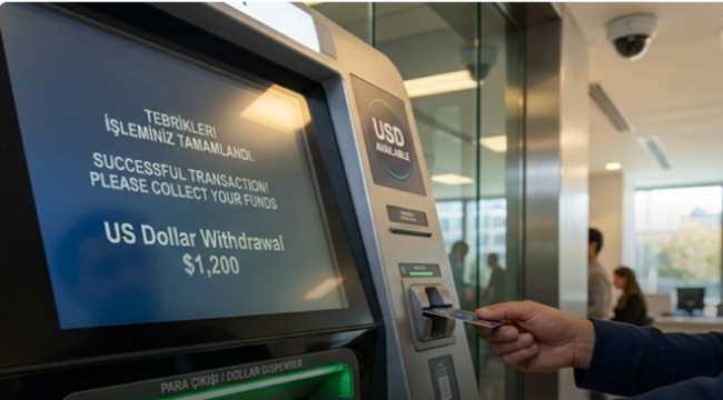 Banka ATM'lerinden geçen sahte dolar üreten şebeke çökertildi: 9 gözaltı