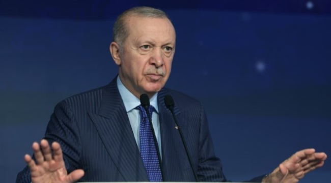 Cumhurbaşkanı Erdoğan'dan yatırımcılara çağrı: "Türkiye'ye gelin ve yerleşin. Sizler de güçlü ve büyük Türkiye'nin büyümesine dahil olun"