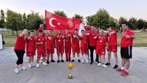 Down Sendromlu Basketbol Milli Takımı dünya ikincisi