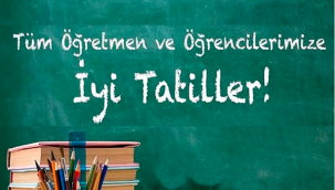 Okullarda son ders zili bugün çalıyor
