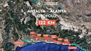 Antalya-Alanya otoyol projesinde yeni aşama: 2.5 saatlik yol 36 dakikaya düşecek