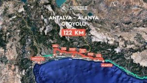 Antalya-Alanya otoyol projesinde yeni aşama: 2.5 saatlik yol 36 dakikaya düşecek