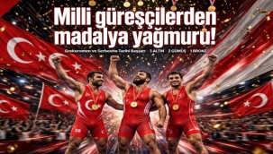 Milli güreşçilerden madalya yağmuru!