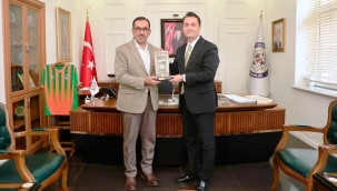 Müftü Seven'den Kaymakam Öztürk'e Mevlid-i Nebi Haftası daveti 