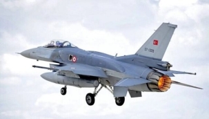 Yalova'da F-16 askeri eğitim uçağı düştü. 