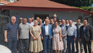 Erdem ekibi ile birlikte, Alanya Kent Konseyi'ni ziyaret etti