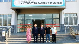 İl Milli Eğitim Müdürü Eriş'ten Alanya çıkarması 