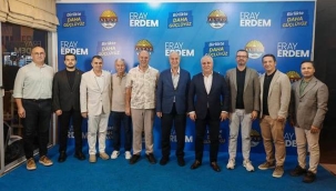 Özçelik'ten ekibiyle ile birlikte, Erdem'e nezaket ziyareti