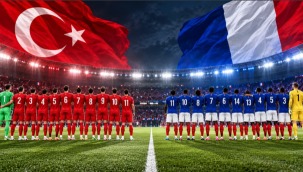Türkiye - Fransa maçı ilk 11'leri belli oldu